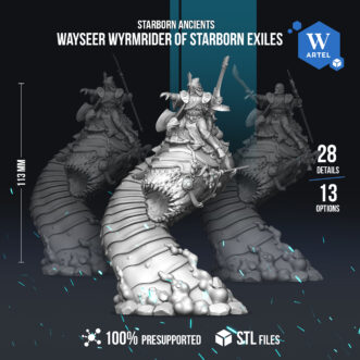 STARBORN ANCIENTS WAYSEER WYRMRIDER