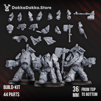 STARFORGED CLANS BLACK MOUNTAIN GUARDIANS BUILD KIT