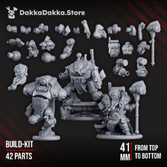 STARFORGED CLANS BROKKR THE BRONZE BEARD BUILD KIT