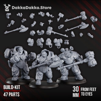 STARFORGED CLANS MITHRILCLAD SENTINELS BUILD KIT