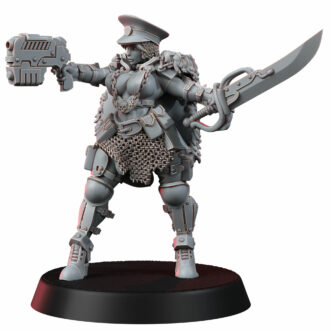 TRAITOR PINUP CORPS COMMANDER