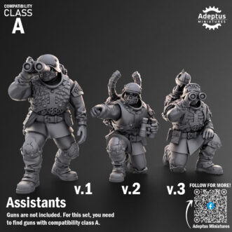 VARROX REGIMENT HEAVY WEAPONS TEAM ASSISTANTS