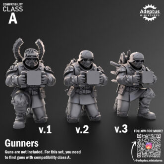 VARROX REGIMENT HEAVY WEAPONS TEAM GUNNERS