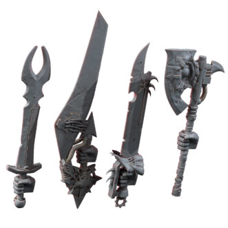 DARK CHAOS WEAPONS PACK (4U) (RIGHT)