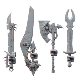 DARK CHAOS WEAPONS PACK (4U) (RIGHT)