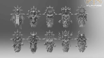 KNIGHTS OF HADES BANNERS (20U)