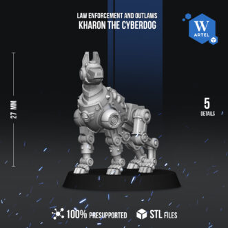 LAW ENFORCEMENT UNIT KHARON THE CYBERDOG