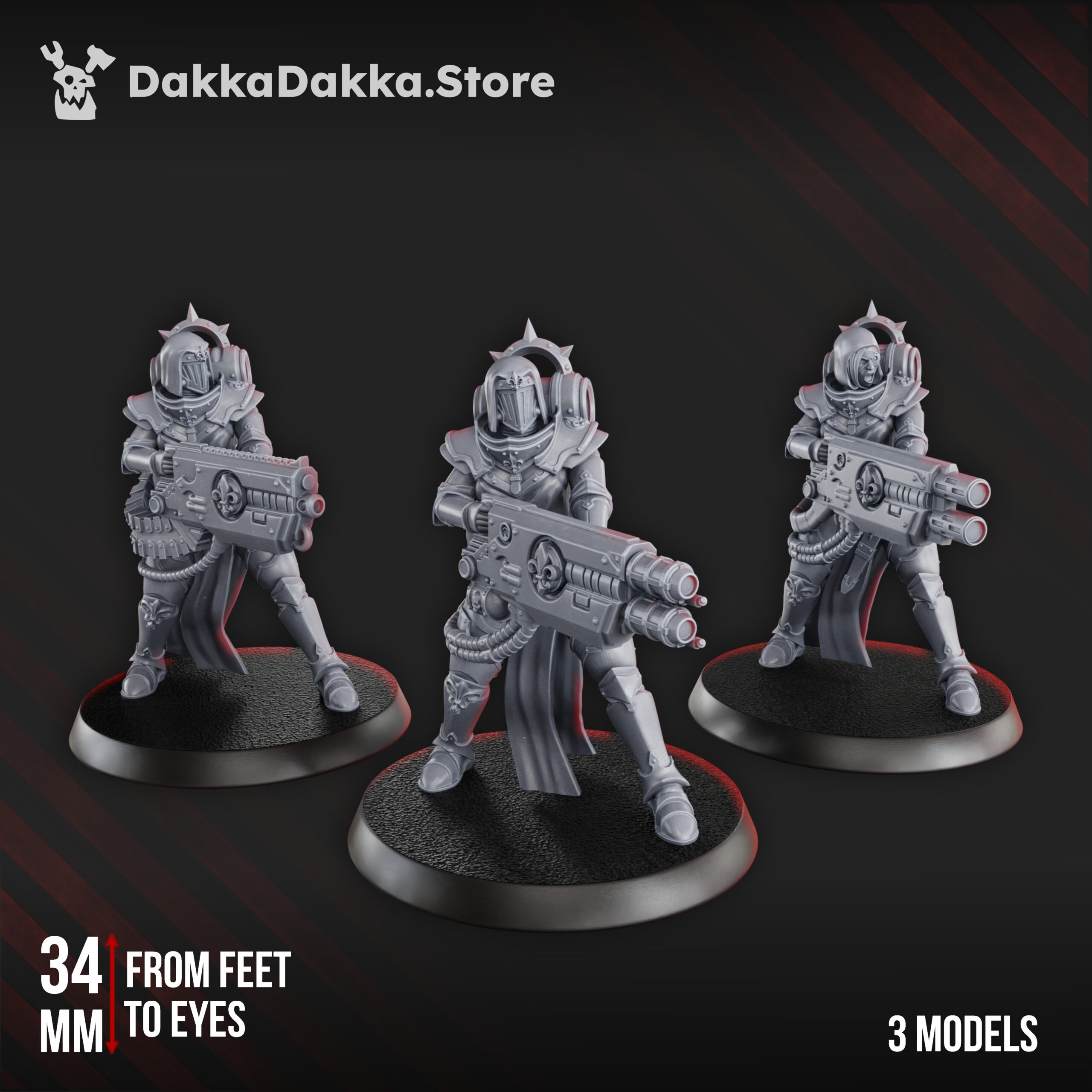 WAR SISTERS TEAM WITH HEAVY WEAPONS