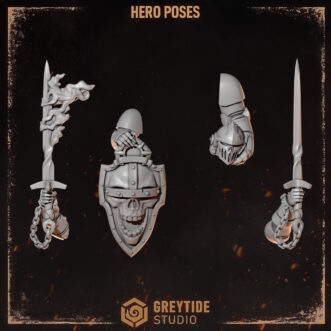 CURSED COMPANY HERO POSES