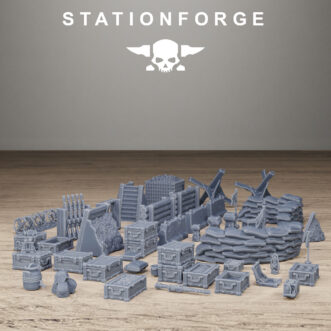 GRIM GUARD WAR TERRAIN BITS