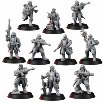 THE ALCAT RATS INFANTRY SQUAD (BUILD KIT)