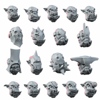 BEASTORKK CABAL HEADS SET