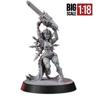 CHAOS CULTIST CHAN CHAINRIPPER (NSFW) (SCALE 1:18)