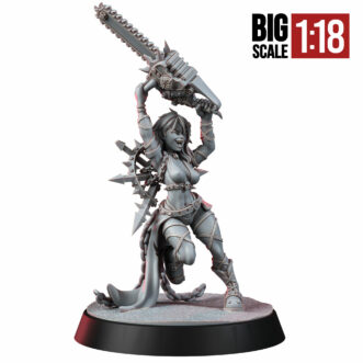 CHAOS CULTIST CHAN CHAINRIPPER (SCALE 1:18)