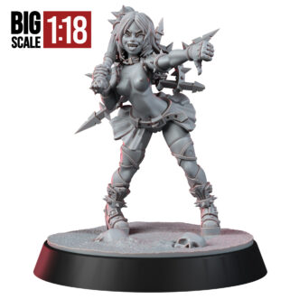 CHAOS CULTIST CHAN SPIKEBASHER (NSFW) (SCALE 1:18)