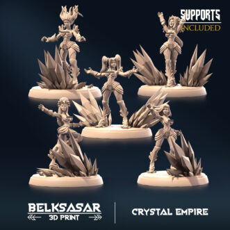 CRYSTAL EMPIRE CRYSTAL ARROWS (PIN-UP)
