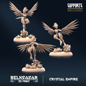 CRYSTAL EMPIRE CRYSTAL HARPYS (PIN-UP)