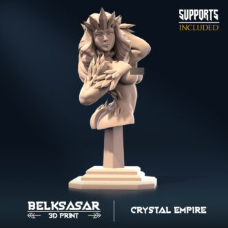 CRYSTAL EMPIRE CRYSTAL MAIDEN BUST (PIN-UP)