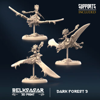 DARK FOREST DINOSAUR FOREST TERROR