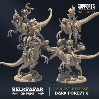 DARK FOREST DOOMRIDER HUNTRESS