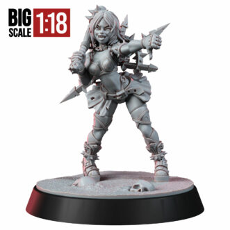 CHAOS CULTIST CHAN SPIKEBASHER (SCALE 1:18)
