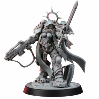 IMPERIAL RAVEN VALKYRIE LIEUTENANT (PIN-UP)