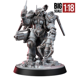 IMPERIAL RAVEN VALKYRIE WITH M-BOMB (PIN-UP) (SCALE 1:18)