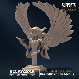 KEEPER OF THE LIGHT BUST ORACLE (PIN-UP)
