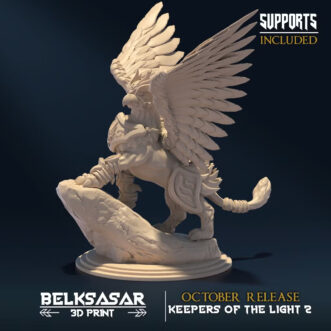 KEEPER OF THE LIGHT REAL HIPPOGRIFF V1