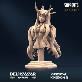 ORIENTAL KINGDOM TWILIGHTSHINE FEMALE ONI BUST