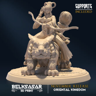 ORIENTAL KINGDOM – CATRIDER MOONSHINE HUNTRESS V1 (PIN-UP)