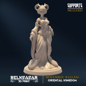 ORIENTAL KINGDOM – MOONSHINE GEISHA (PIN-UP)