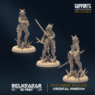 ORIENTAL KINGDOM – MOONSHINE SAMURAI (PIN-UP)