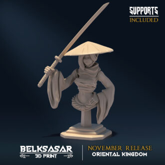 ORIENTAL KINGDOM – RONIN BUST