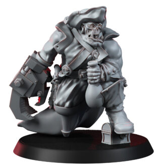 ORK PIRATE CAPTAIN GORZAG IRONPEG