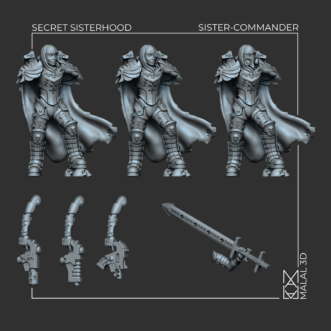 SECRET SISTERHOOD SISTER COMMANDER (ALL OPTIONS)