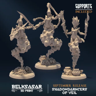 SHADOWDARNCERS OF VEIL EFREETI OF THE VEIL