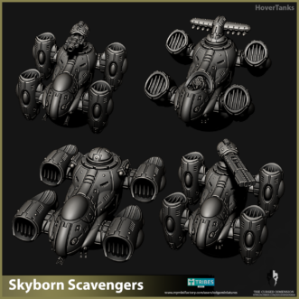 SKYBORN SCAVENGERS HOVERTANKS