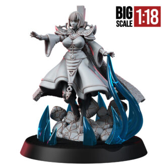 SPACE ELF ANIME FUBUKI BONESINGER (PRINTING WITH TRANSPARENT RESIN) (SCALE 1:18)