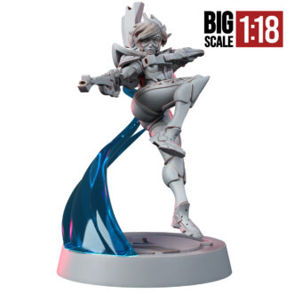 SPACE ELF ANIME TRACER (PRINTING WITH TRANSPARENT RESIN) (SCALE 1:18)