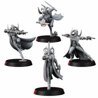 SPACE ELF FEMALE GANGSTERS TEAM 2 WITH JACKET