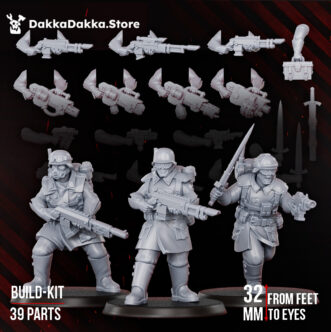THE DOOMSDAY INFANTRY SQUAD (BUILD KIT)