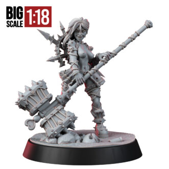 CHAOS CULTIST CHAN IRONTHORN (NSFW) (SCALE 1:18)