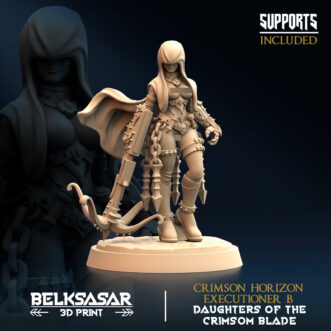 DAUGHTERS OF THE CRIMSOM BLADE CROSSBOW ARCHER CRIMSON HORIZON EXECUTIONER (6U) (NSFW)