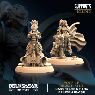 DAUGHTERS OF THE CRIMSOM BLADE VOICE OF CRIMSON STEEL