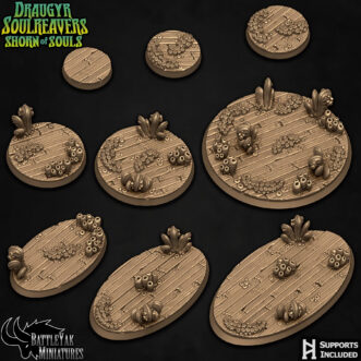 DRAUGYR SOULREAVERS CURSED SHIP BASE AND TERRAIN SET