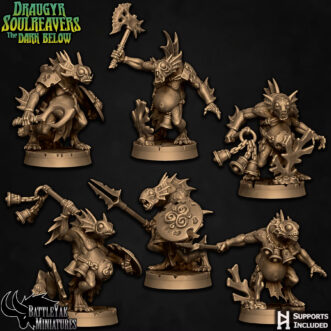 DRAUGYR SOULREAVERS PELAGIC DEEP ONE PACK (12U)