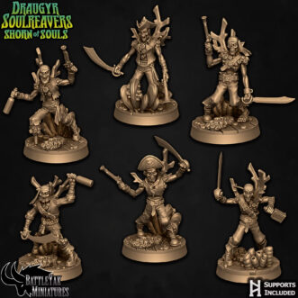 DRAUGYR SOULREAVERS SOULSHORN CORSAIR (18U)