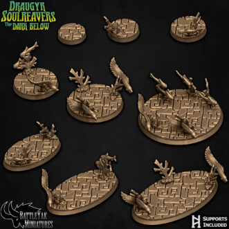 DRAUGYR SOULREAVERS SUNKEN TEMPLE BASE AND TERRAIN SET