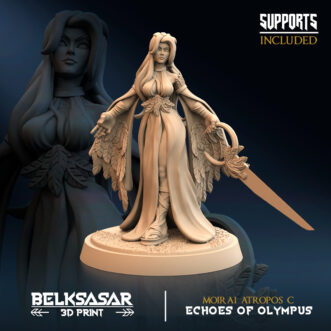 ECHOES OF OLYMPUS OLYMPIAN MOIRAI ATROPOS